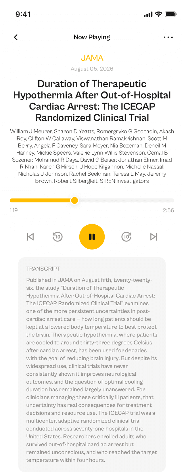 oslr App Interface