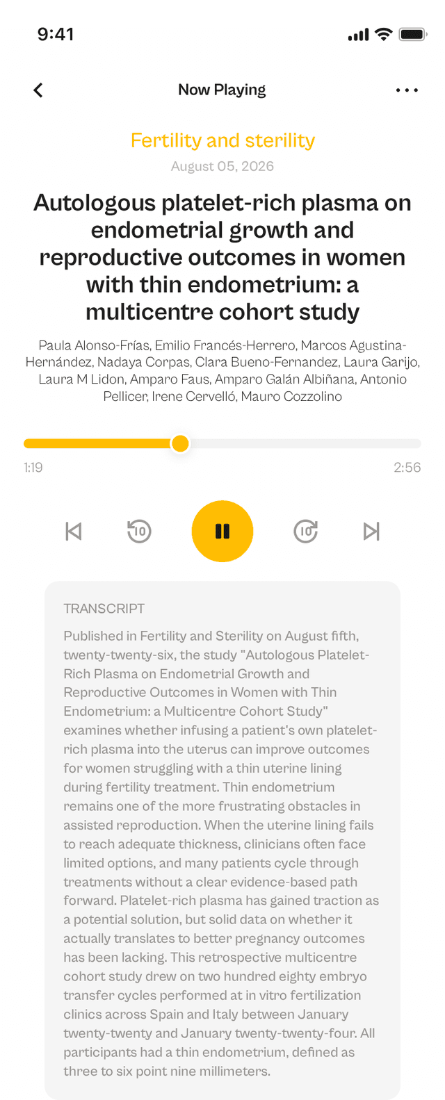 oslr App Interface