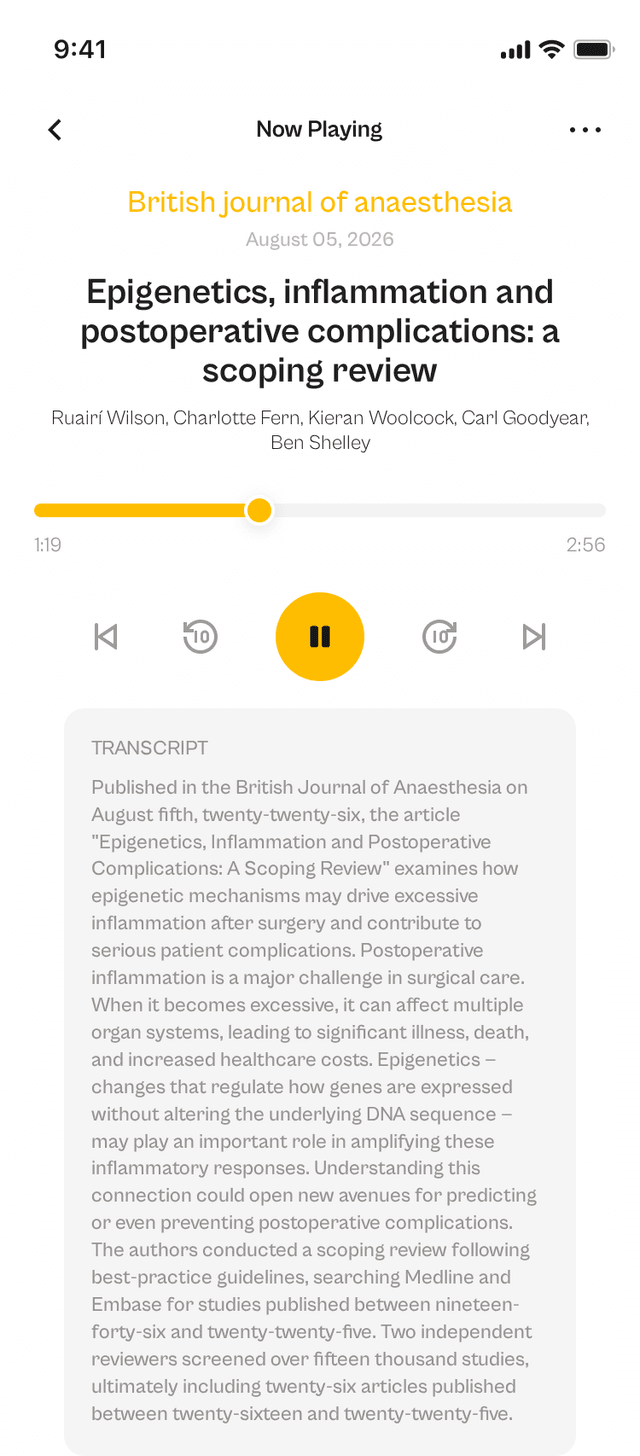 oslr App Interface