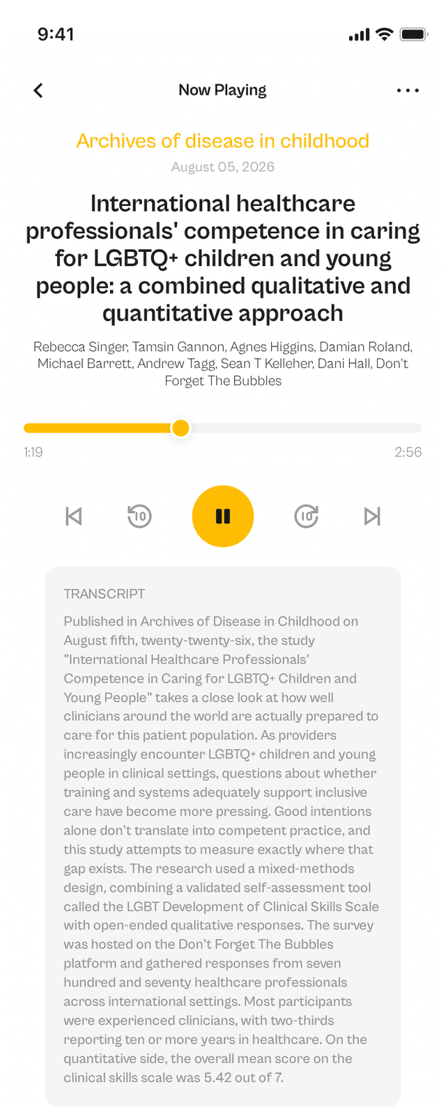 oslr App Interface