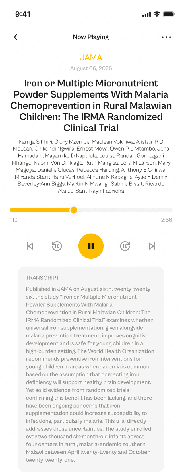 oslr App Interface
