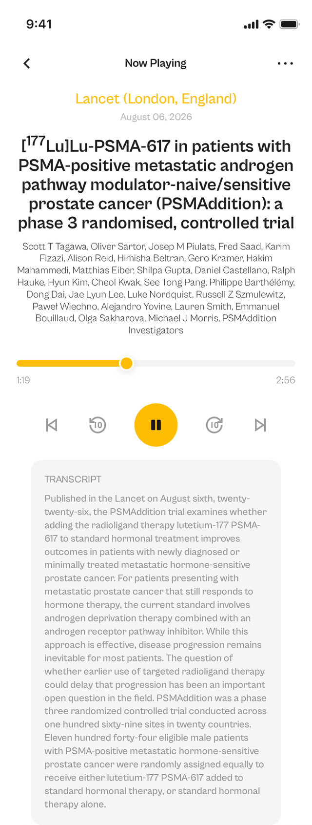 oslr App Interface