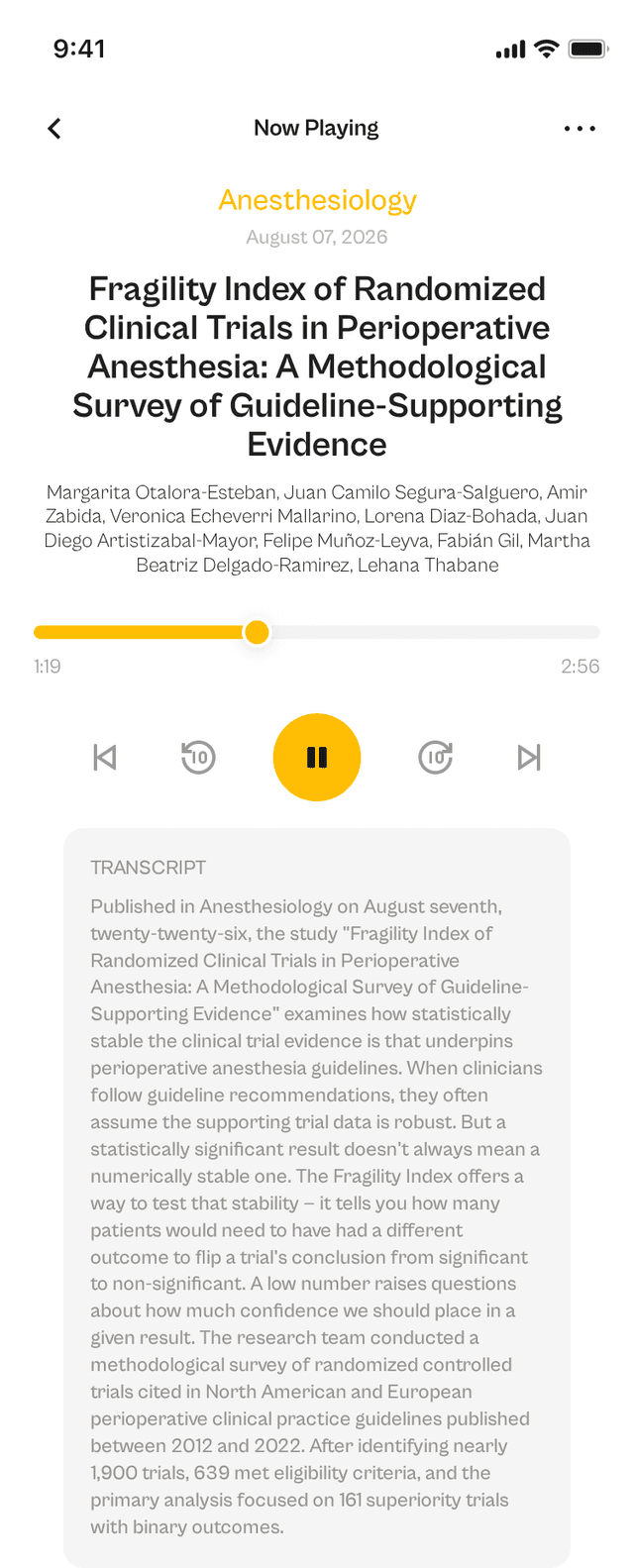 oslr App Interface