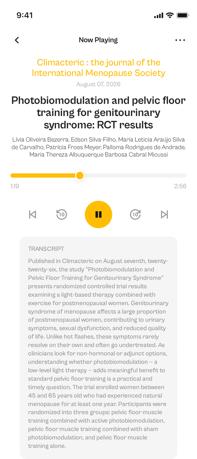 oslr App Interface