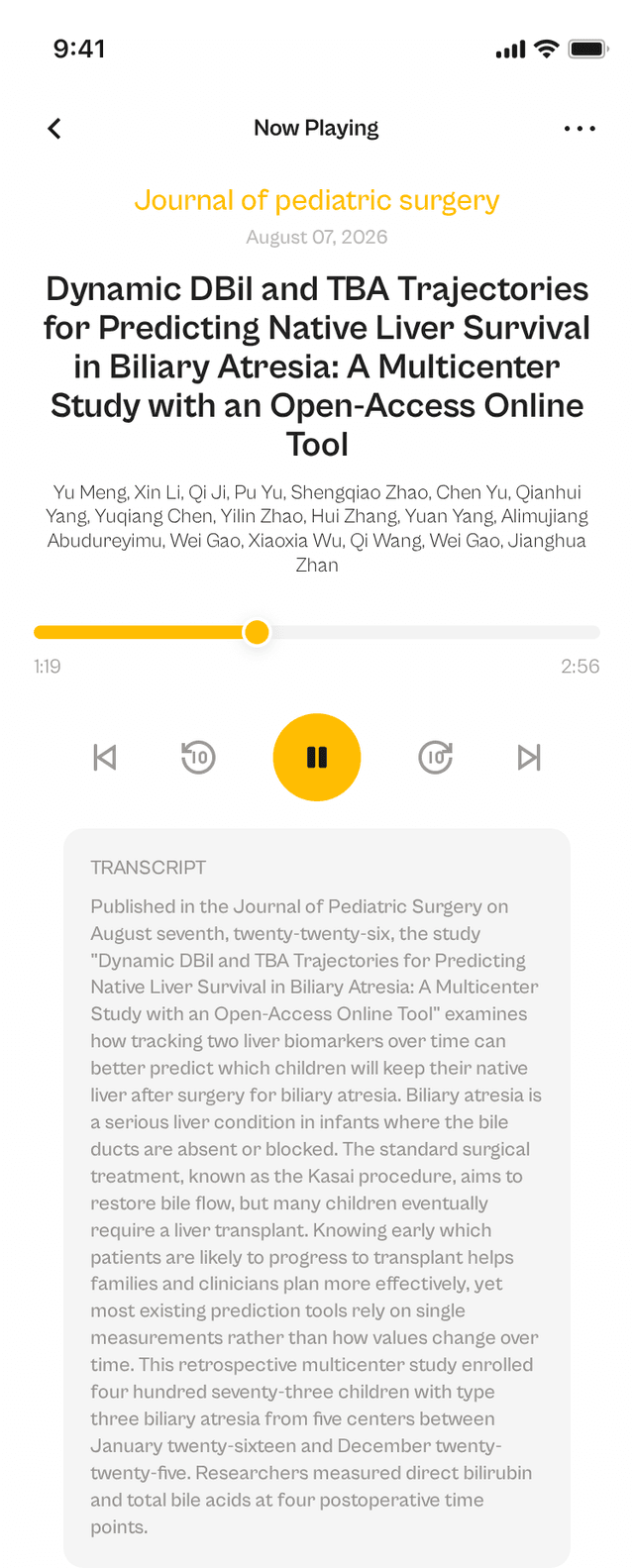 oslr App Interface