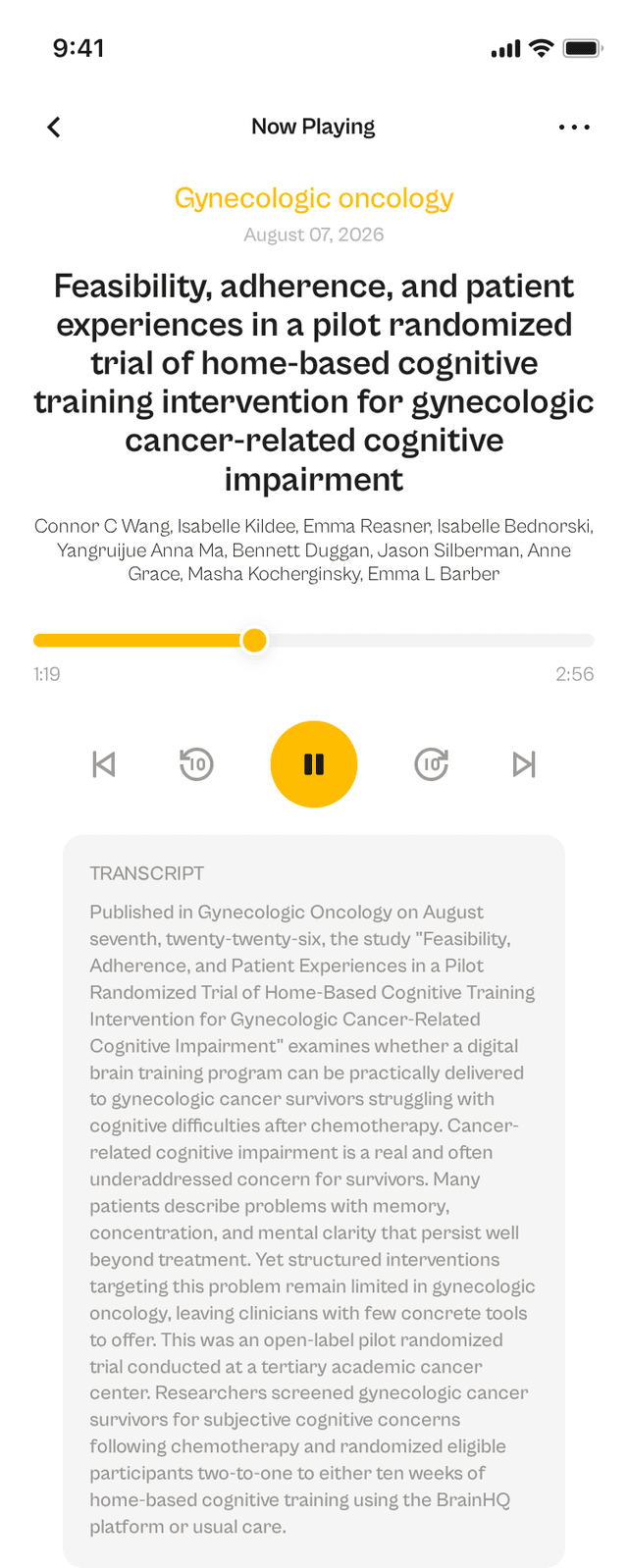oslr App Interface