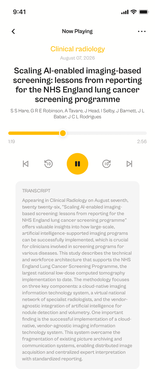 oslr App Interface