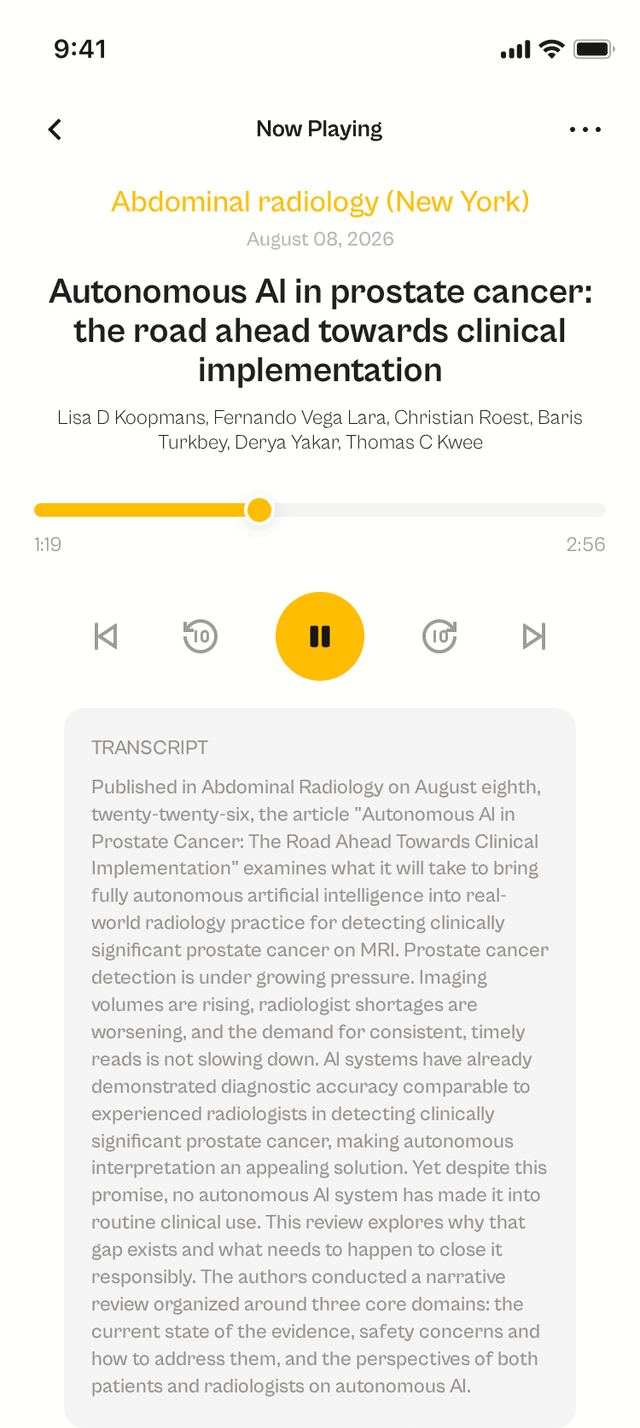 oslr App Interface