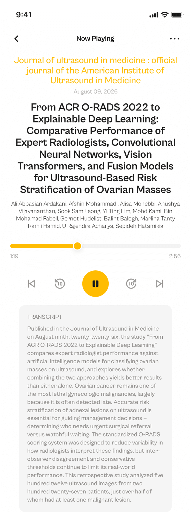 oslr App Interface