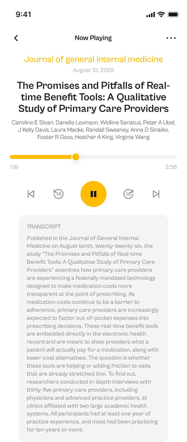 oslr App Interface