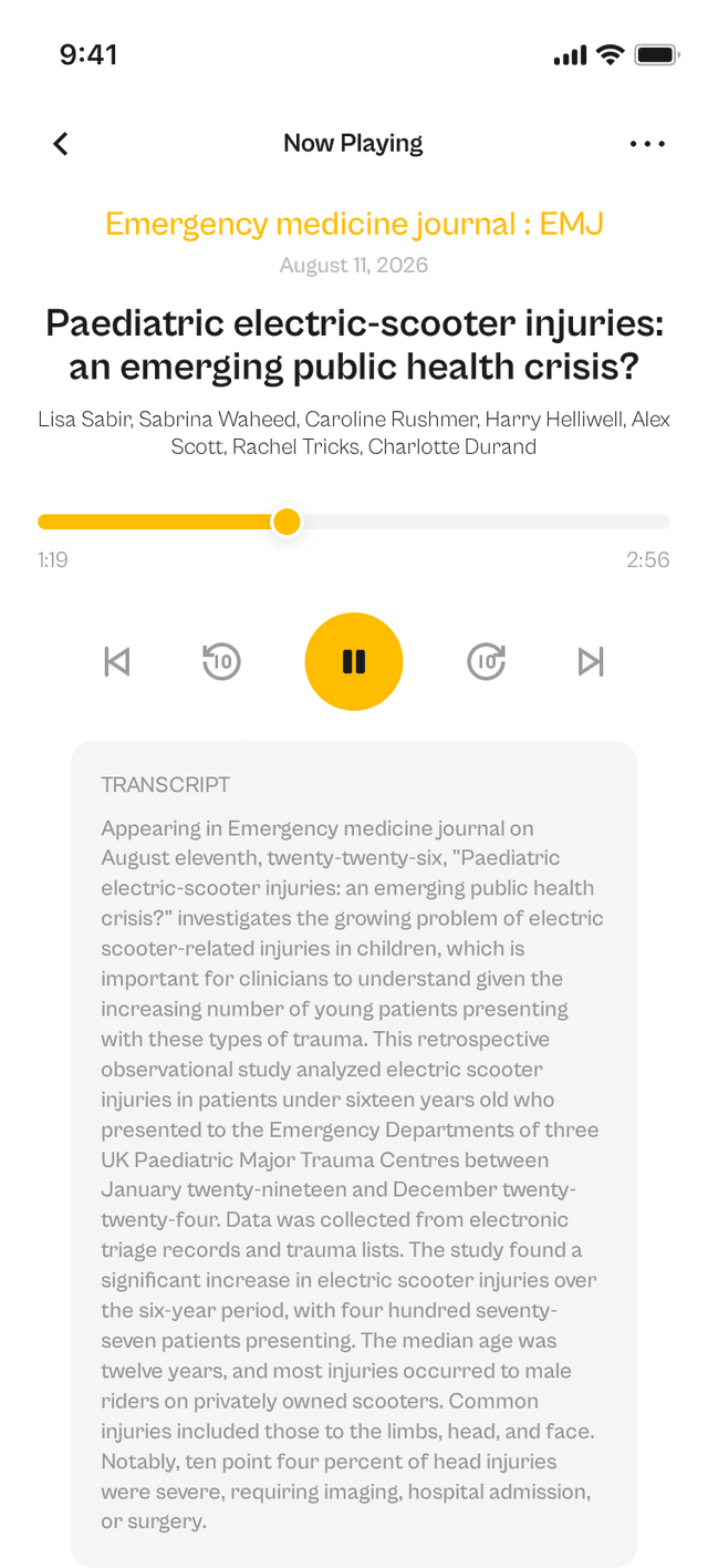 oslr App Interface