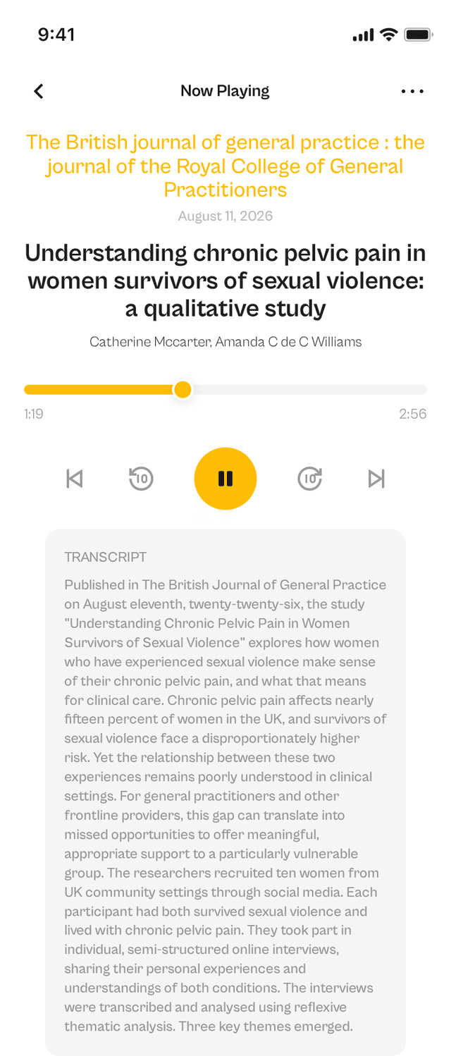 oslr App Interface