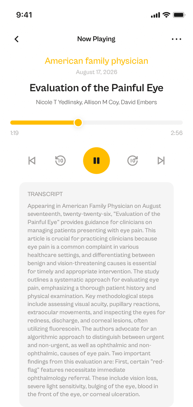 oslr App Interface