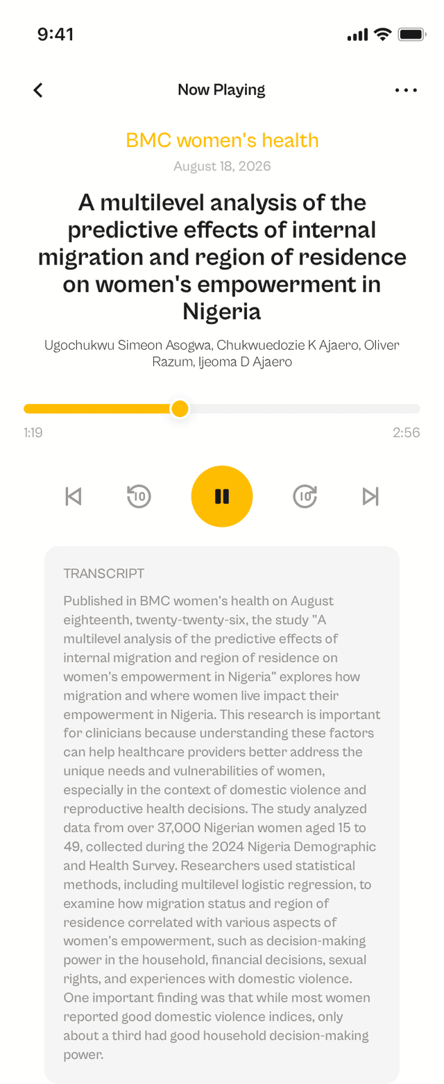 oslr App Interface