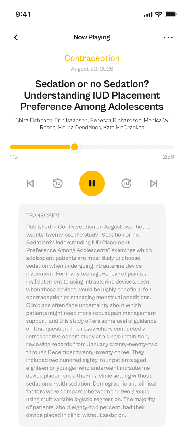 oslr App Interface
