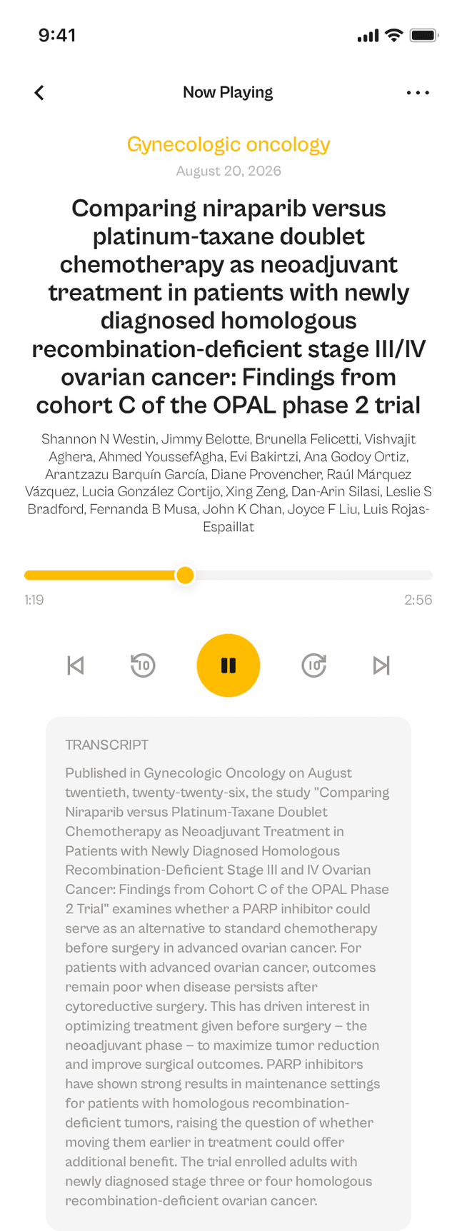 oslr App Interface