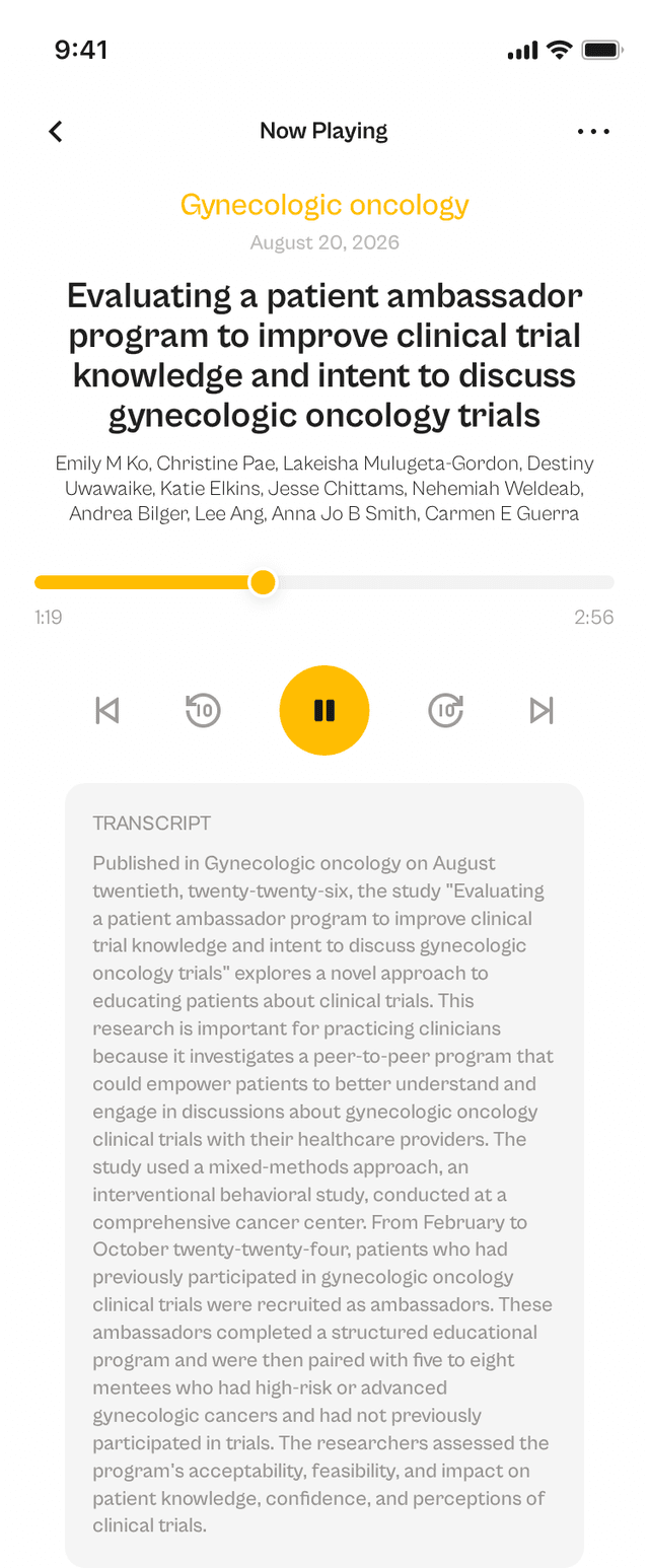 oslr App Interface