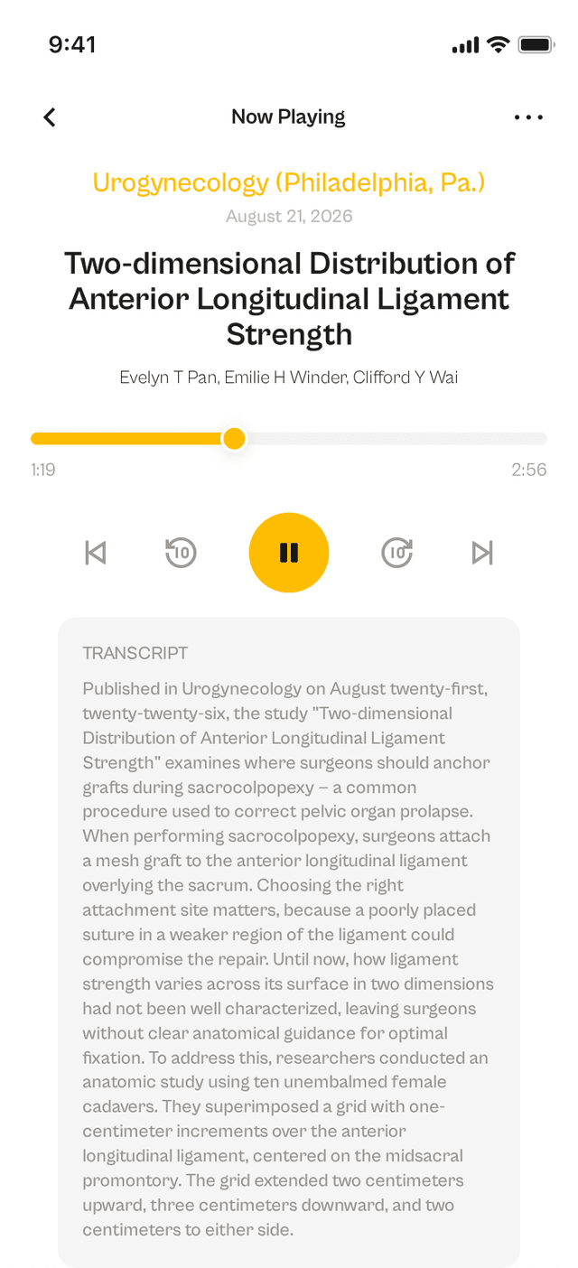 oslr App Interface