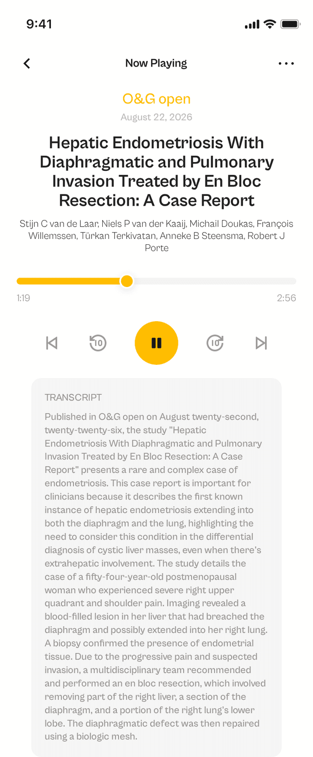 oslr App Interface