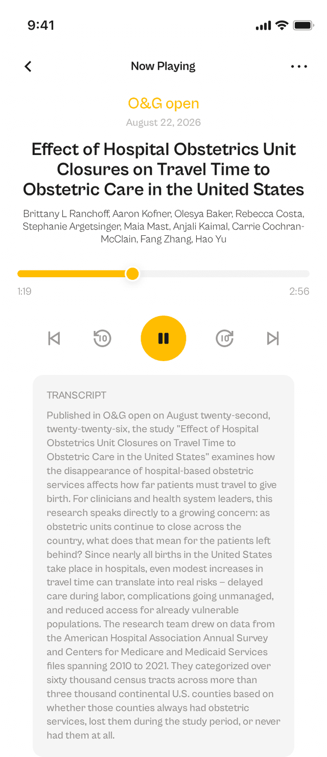 oslr App Interface