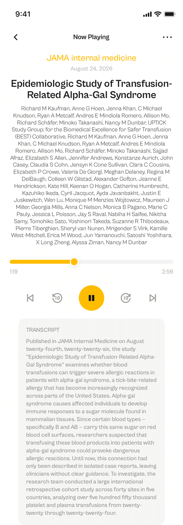 oslr App Interface