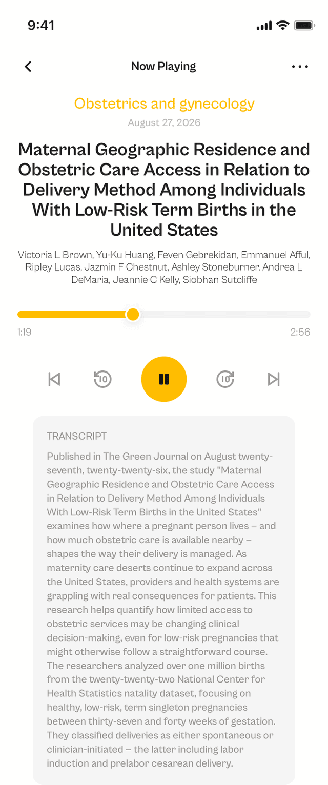oslr App Interface