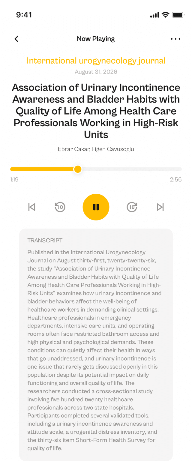 oslr App Interface