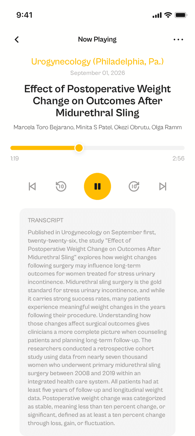 oslr App Interface