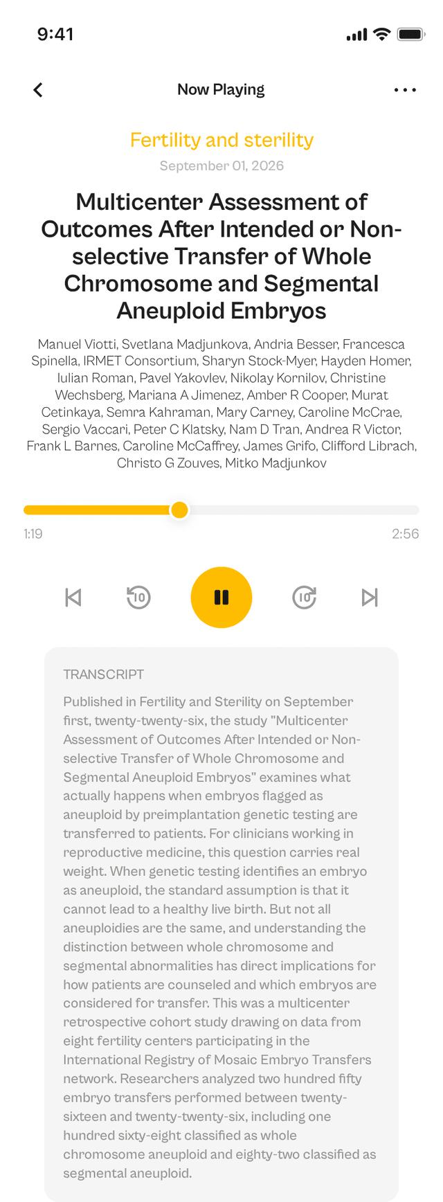 oslr App Interface