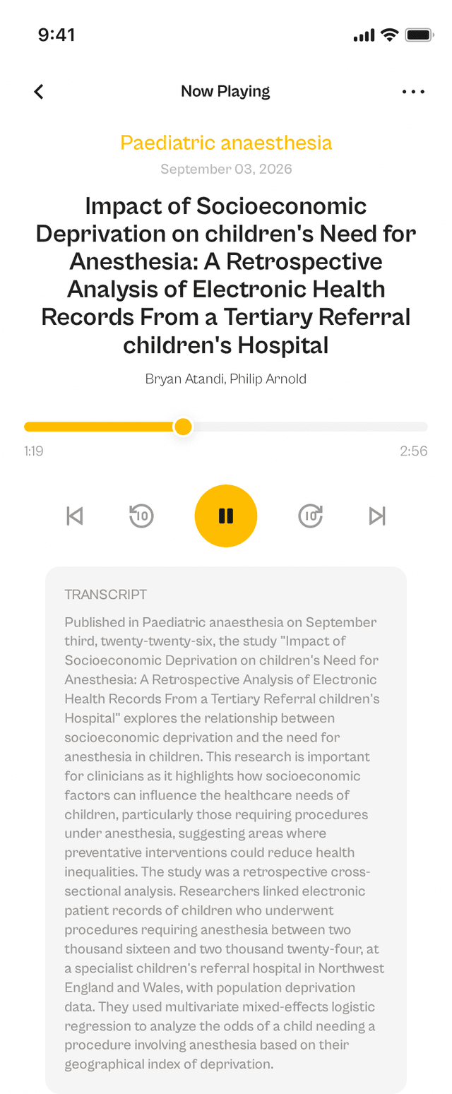 oslr App Interface
