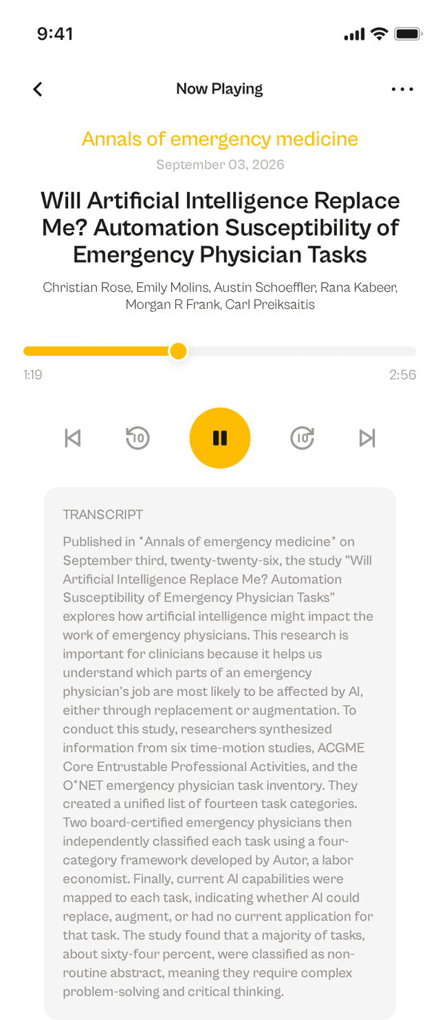 oslr App Interface