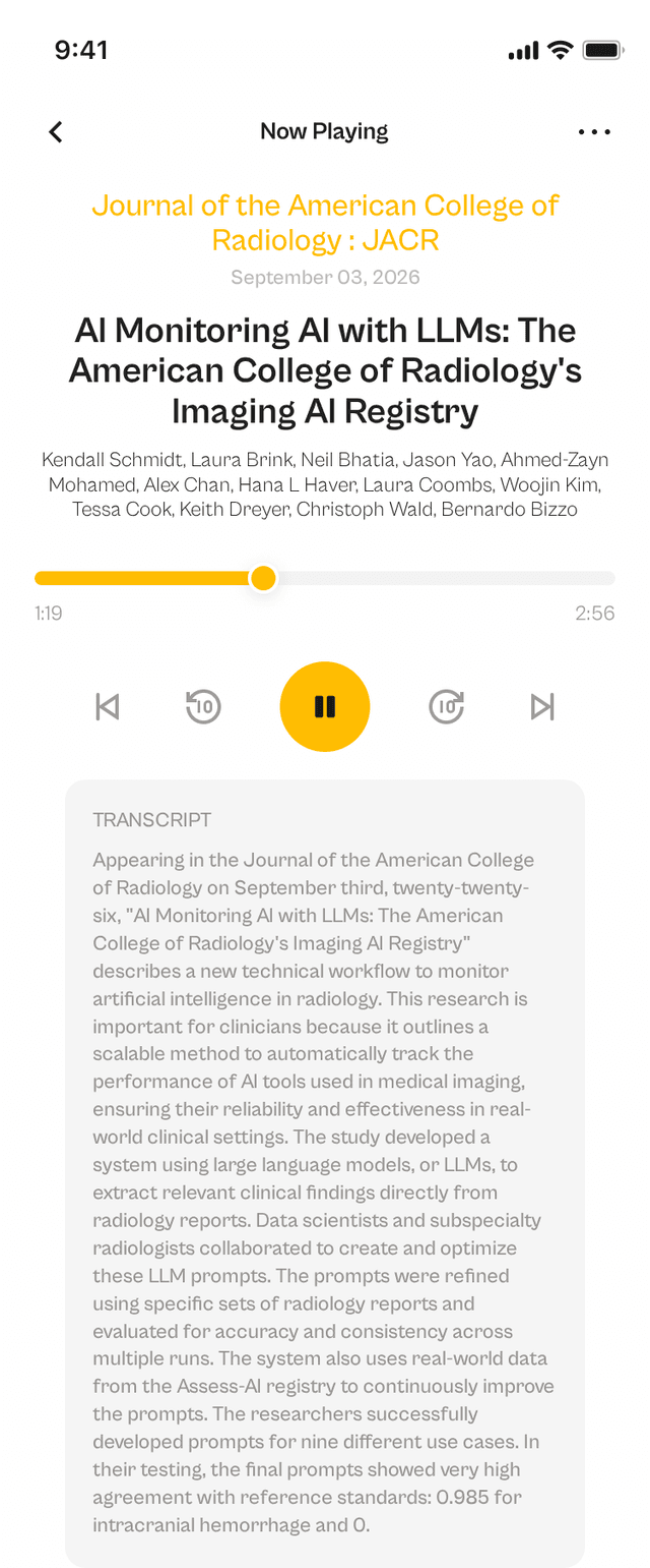 oslr App Interface