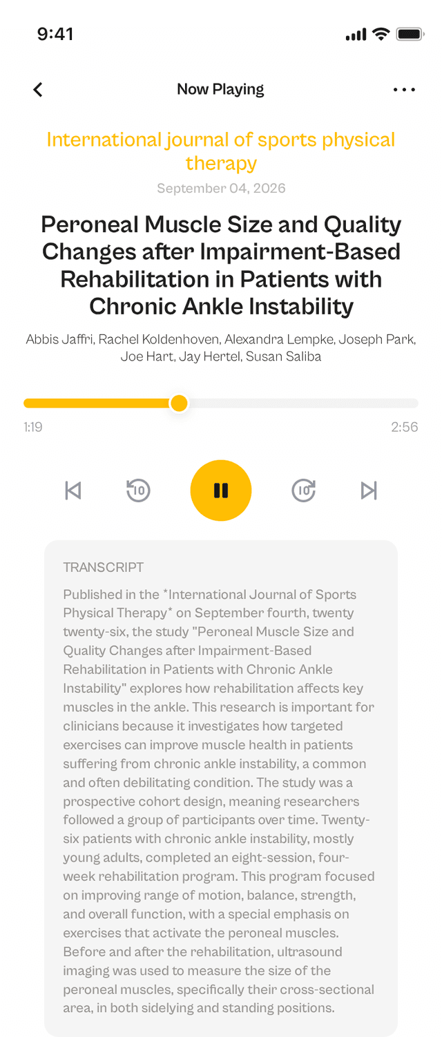 oslr App Interface