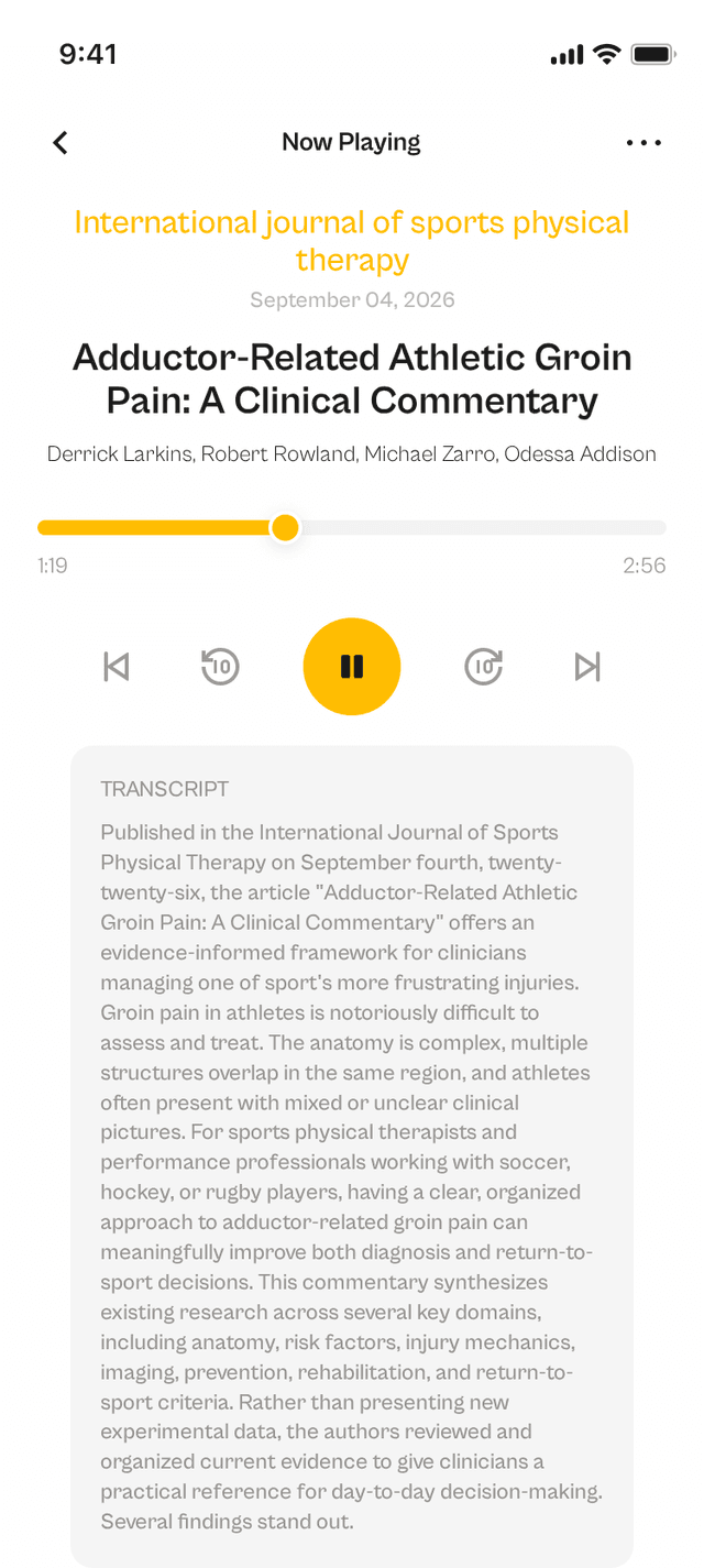 oslr App Interface