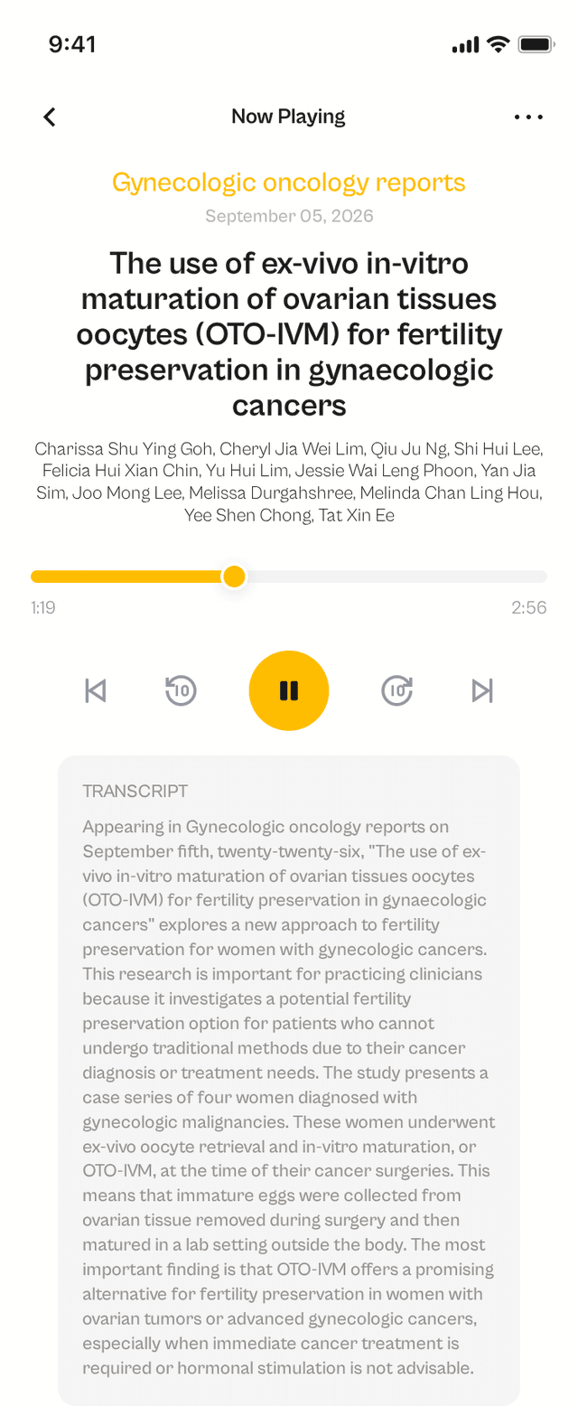 oslr App Interface