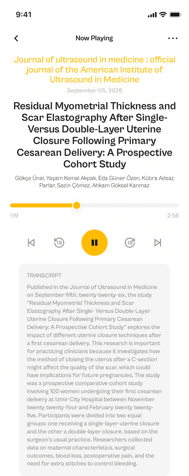 oslr App Interface