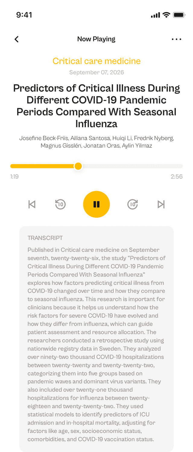 oslr App Interface