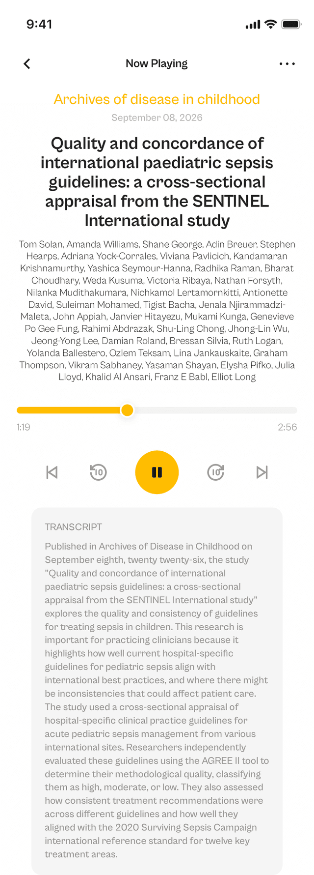 oslr App Interface