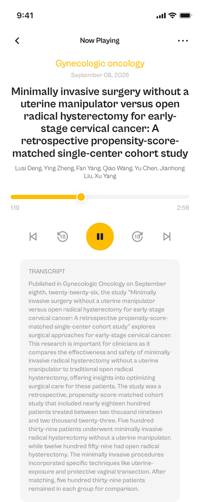 oslr App Interface