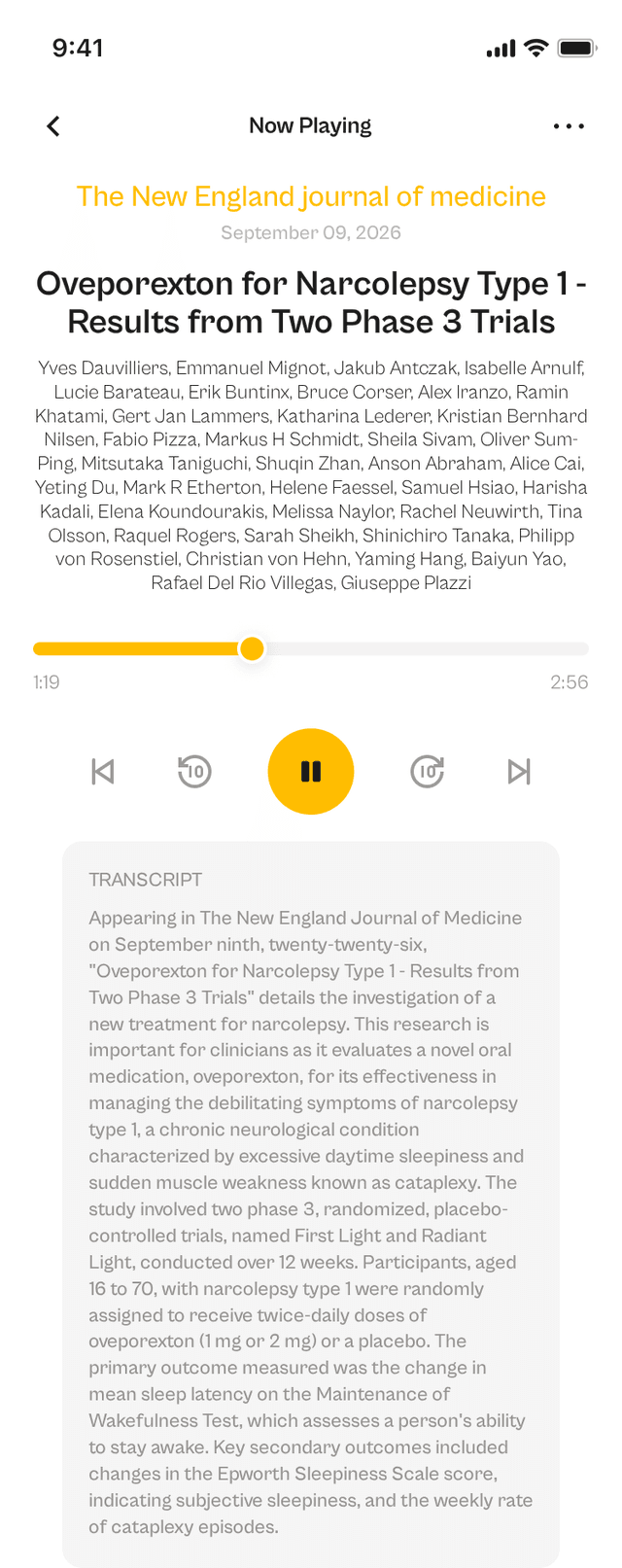 oslr App Interface