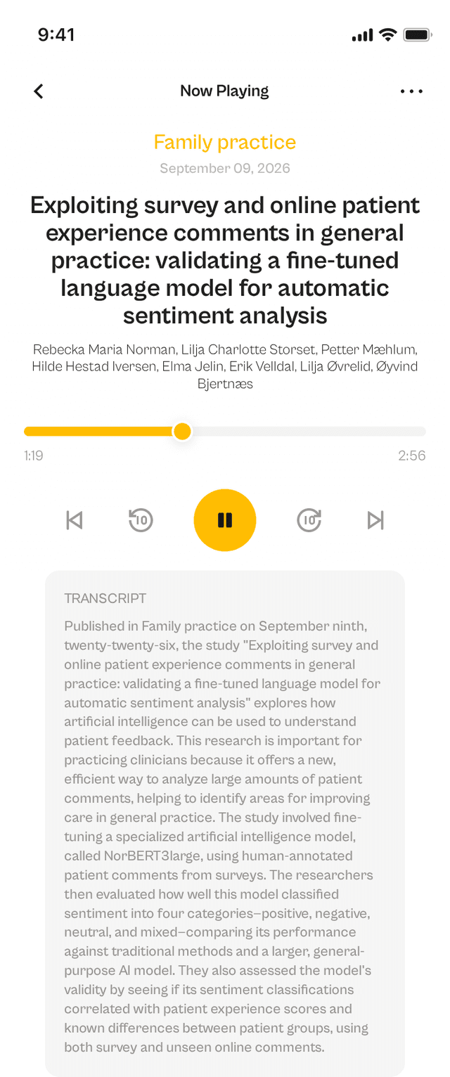 oslr App Interface