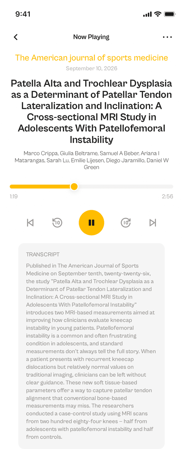 oslr App Interface