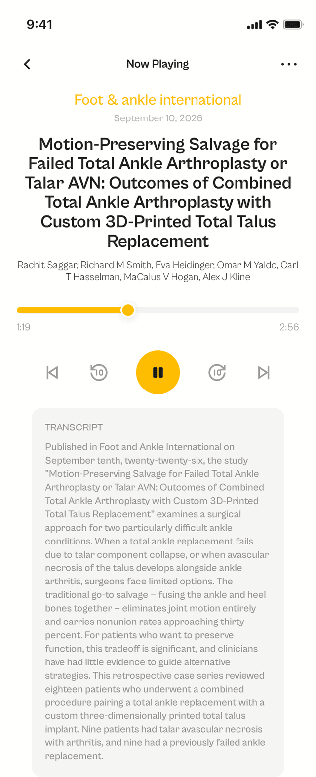 oslr App Interface