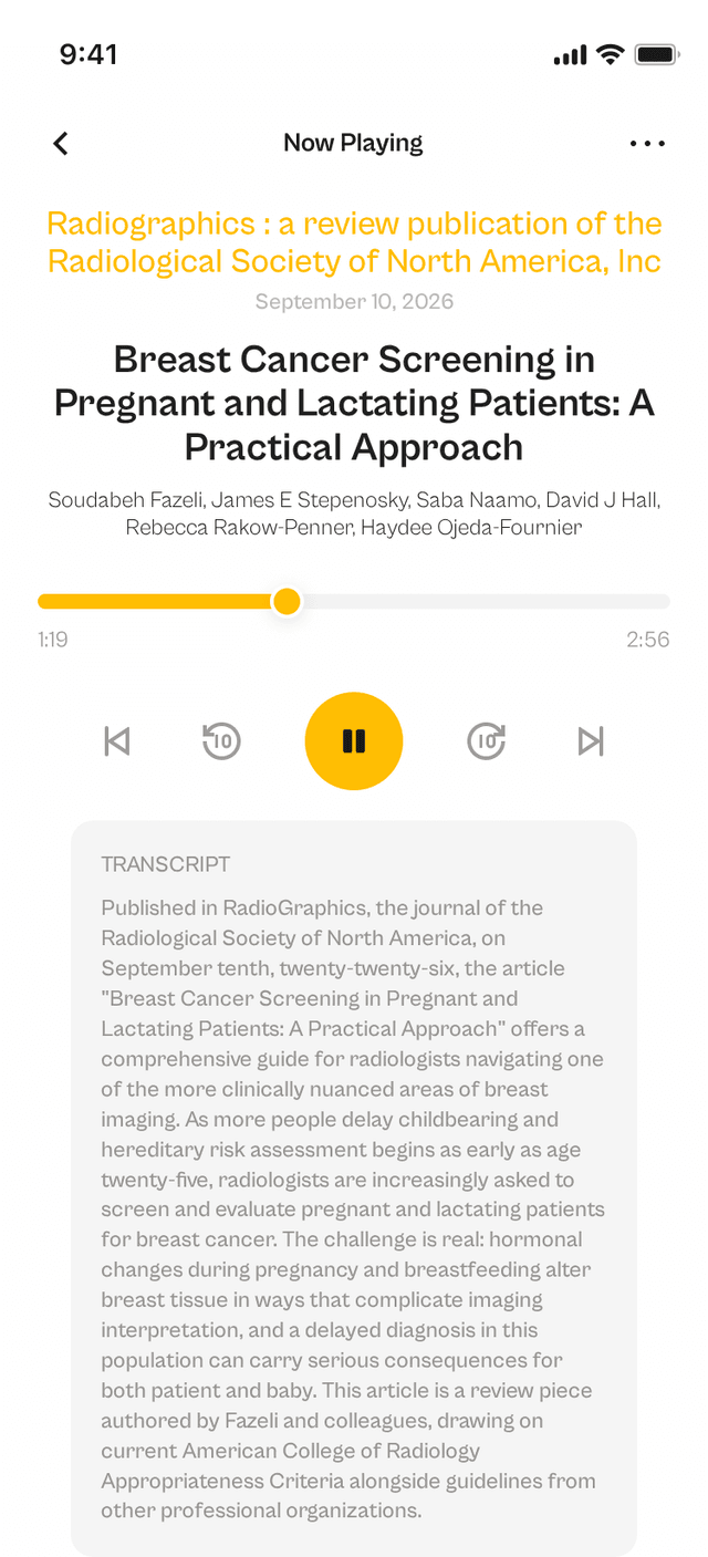oslr App Interface
