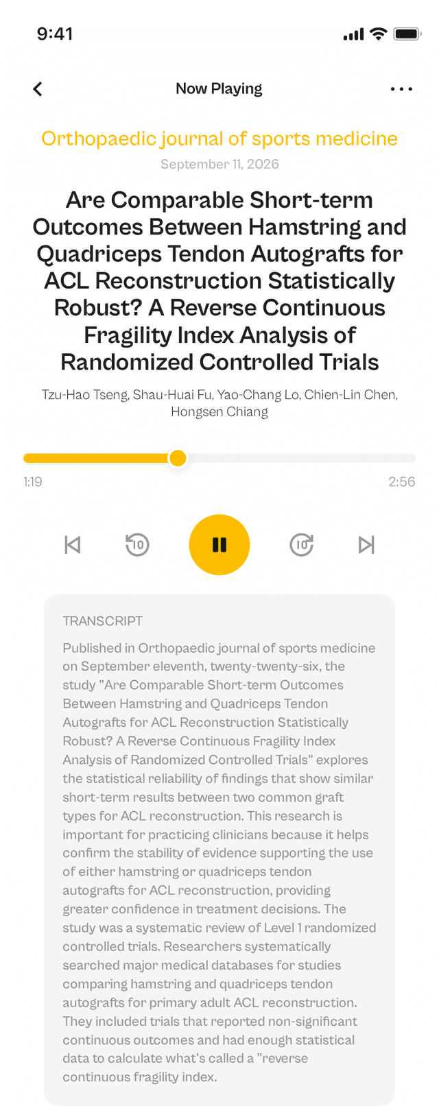 oslr App Interface