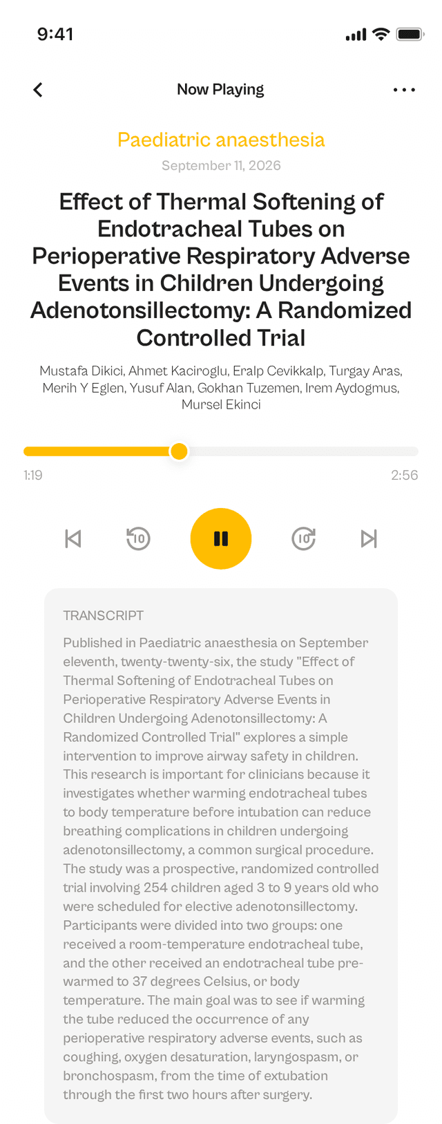 oslr App Interface