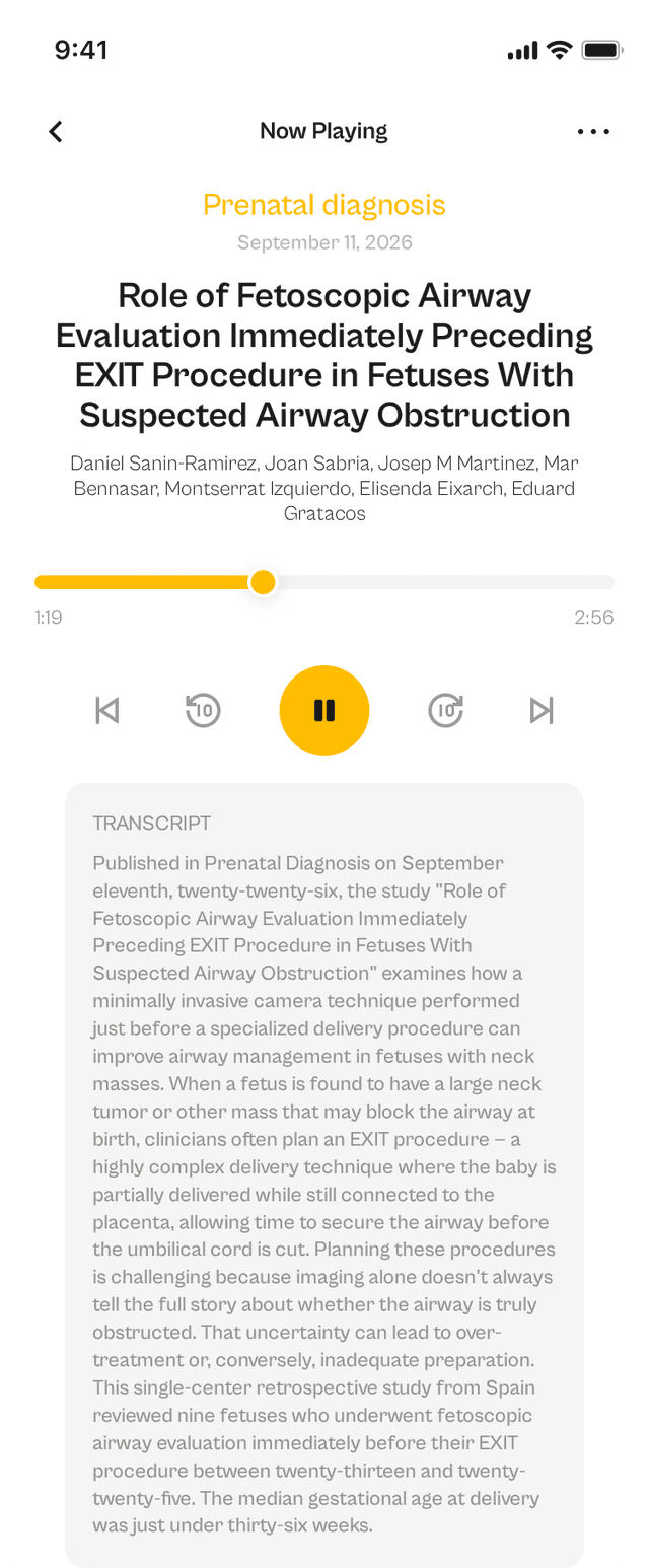 oslr App Interface