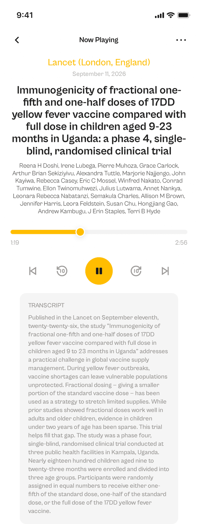 oslr App Interface