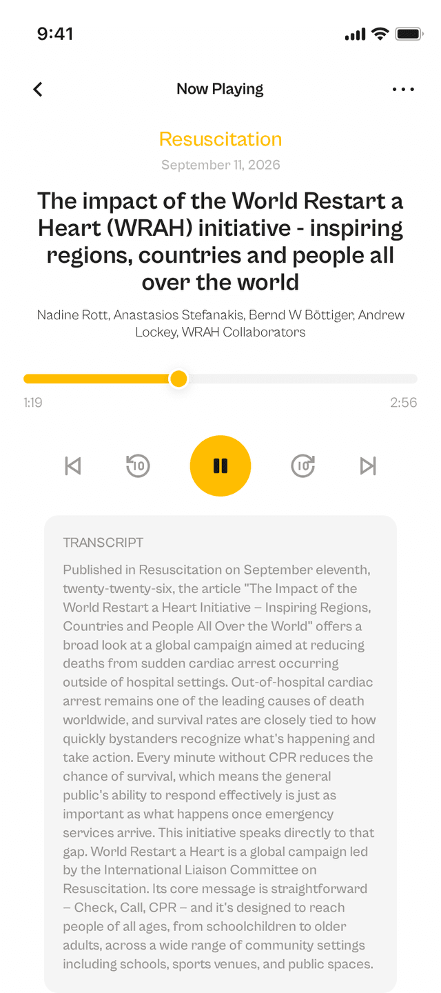 oslr App Interface