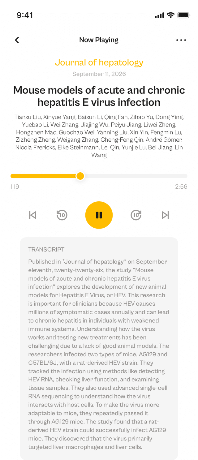 oslr App Interface
